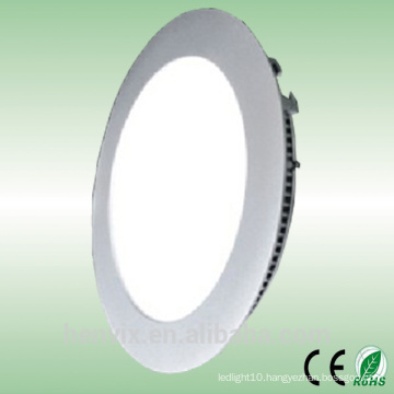 slim square flat led panel, surface mounted 6w round led panel light